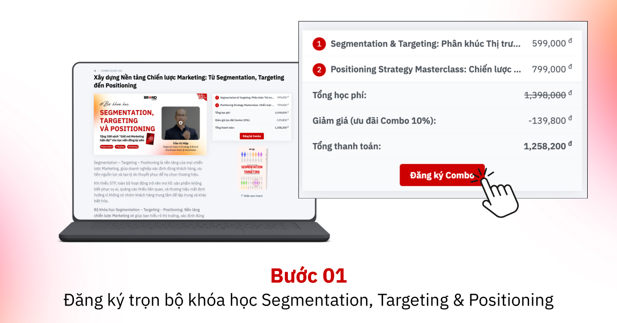 Đăng ký Bộ khóa học Xây dựng Nền tảng Chiến lược Marketing
