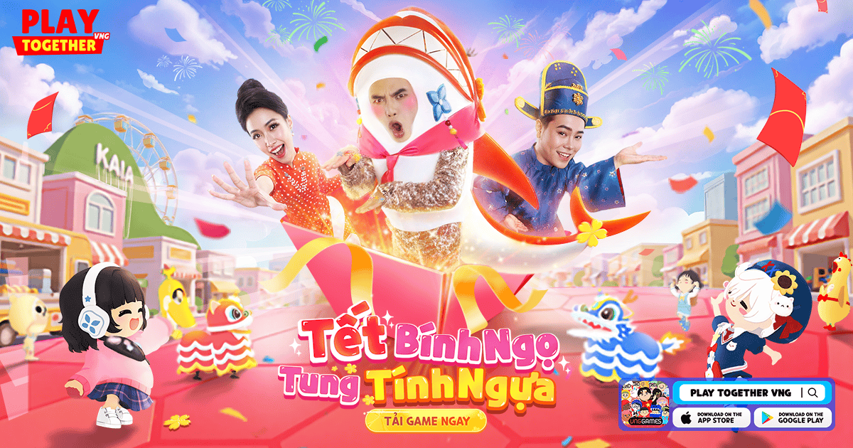 Play Together - Bứt phá với hệ sinh thái Gaming UGC toàn diện trong chiến dịch “Tết Bính Ngọ, Tung Tính Ngựa”