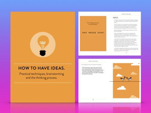 How to have ideas?