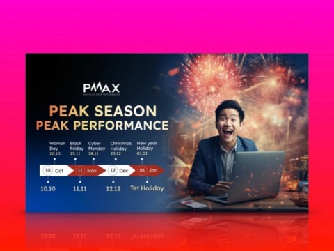 PMAX: Tăng trưởng mùa lễ hội