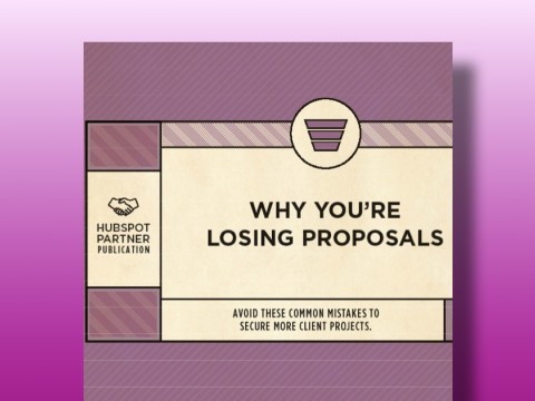 Hubspot: Why you’re losing proposals?