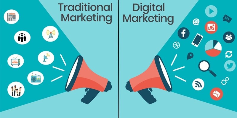 Sự khác biệt giữa marketing truyền thống và marketing kỹ thuật số