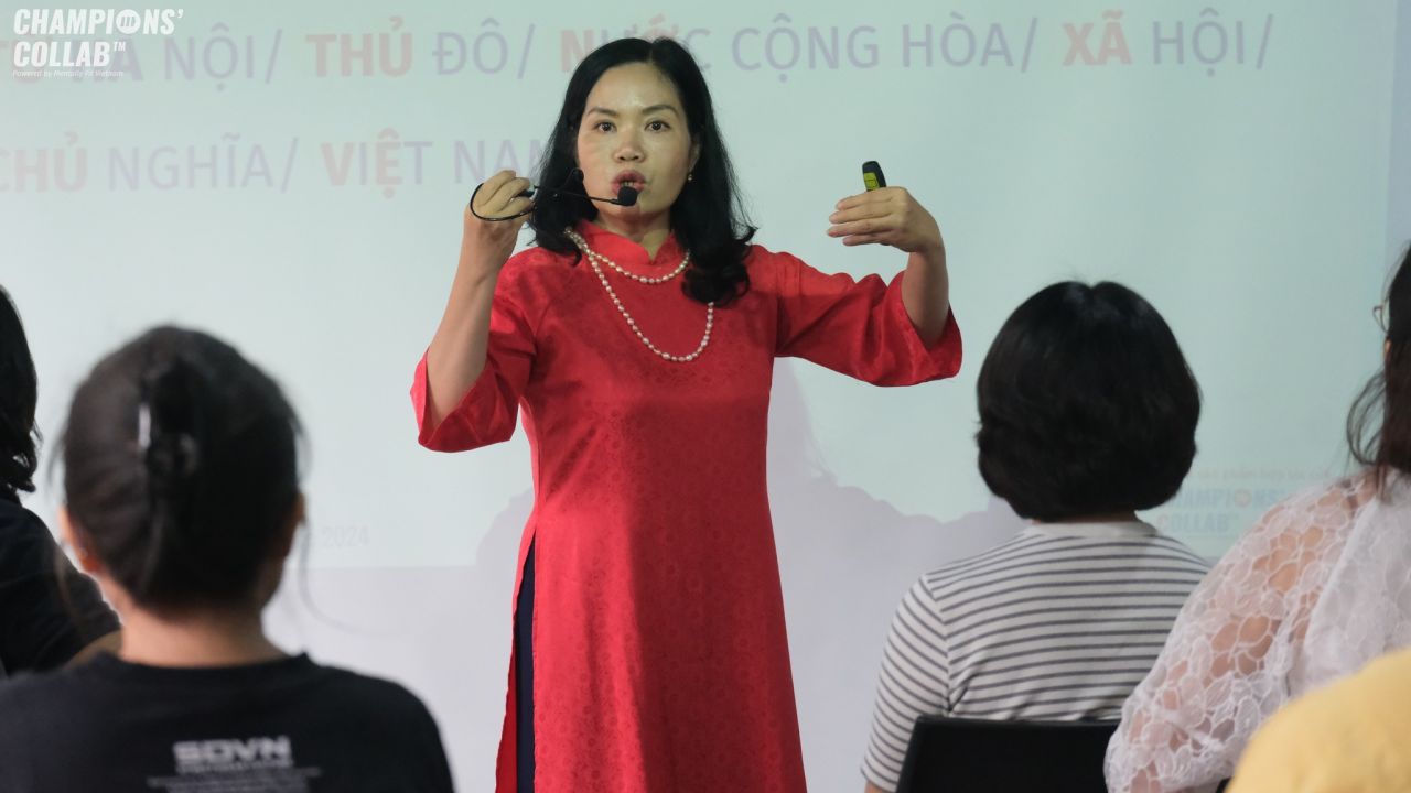 [21/02/2025] Biến Giọng n&oacute;i th&agrave;nh C&ocirc;ng cụ giao tiếp hiệu quả qua Workshop Nghệ thuật Truyền lửa bằng &acirc;m thanh