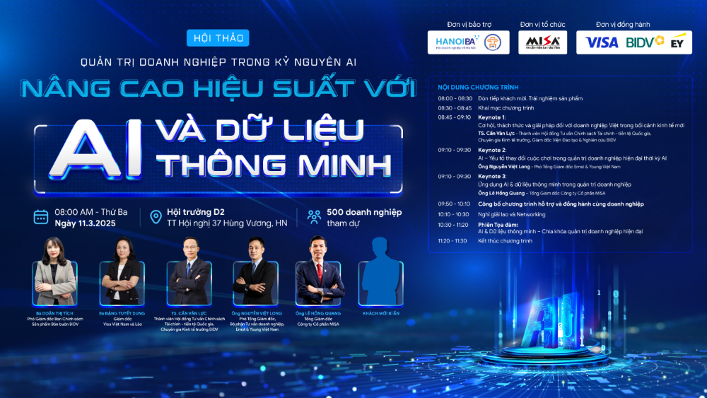 [Webinar] [11/03/2025] N&acirc;ng cấp hiệu suất với AI v&agrave; dữ liệu th&ocirc;ng minh