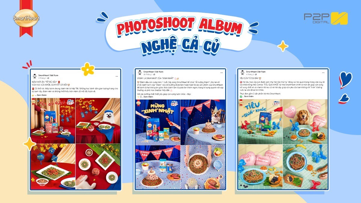 SmartHeart: Bữa ăn đủ chất và mới lạ mỗi ngày với chiến dịch “Mix siêu vui – Cún siêu thích”