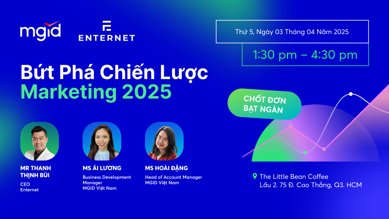 [OFFLINE] [03/04/2025] Bứt Ph&aacute; Chiến Lược Marketing 2025 - Chốt Đơn Bạt Ng&agrave;n