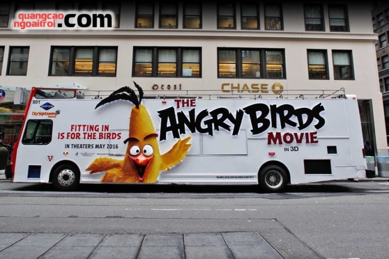 Ấn tượng quảng cáo Angry Birds Movie - Anh
