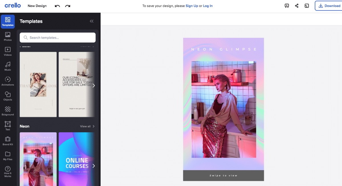 Những mẫu thiết kế quảng cáo cho facebook trênCrello