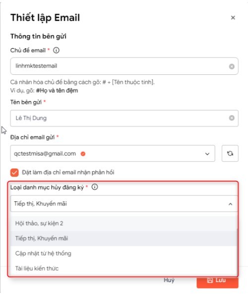 Giảm thiểu tỷ lệ Hủy đăng k&yacute; bằng phần mềm AMIS aiMarketing