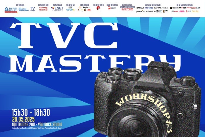 [TVCreate 2025] Workshop Training #3: “TVC Mastery” – Bí quyết sáng tạo và thực thi phim quảng cáo