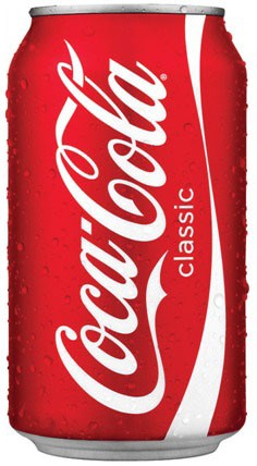 Một mẫu lon CoCa-CoLa m&agrave; ch&uacute;ng ta thường bắt gặp