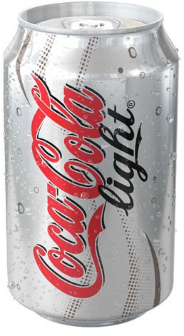 Đ&acirc;y l&agrave; một sản phẩm kh&aacute;c của Coke với t&ecirc;n gọi l&agrave; Coke Light với thiết kế nền trắng chữ đỏ. Điều đặc biệt ở đ&acirc;y l&agrave; chữ light lại l&agrave; mầu đen. Thể hiện sự ph&aacute; c&aacute;ch trong thiết kế mới