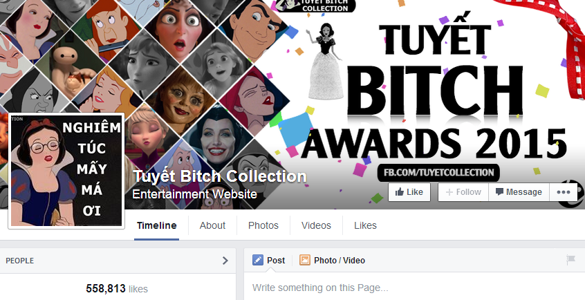 Trào lưu Tuyết Bitch Collection với tổng lượng thảo luận lên đến gần 500,000