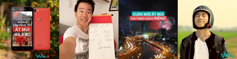 WIKO – ĐÓN TẾT THEO CÁCH RIÊNG CỦA BẠN
