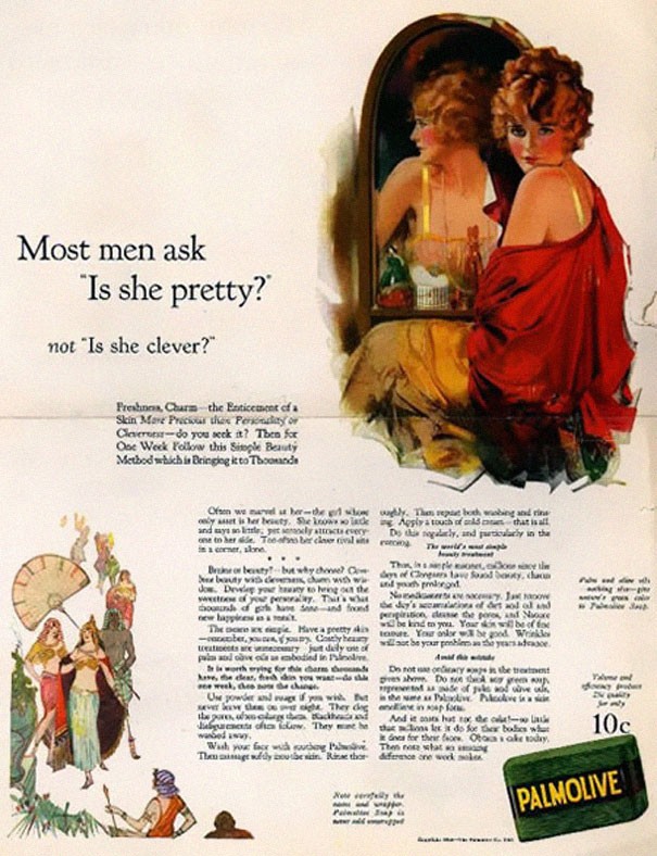 Men Ask “Is She Pretty?” Not “Is She Clever?”