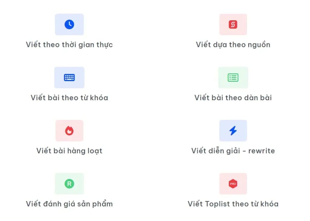 So sánh 3 công cụ AI viết content tốt nhất Việt Nam