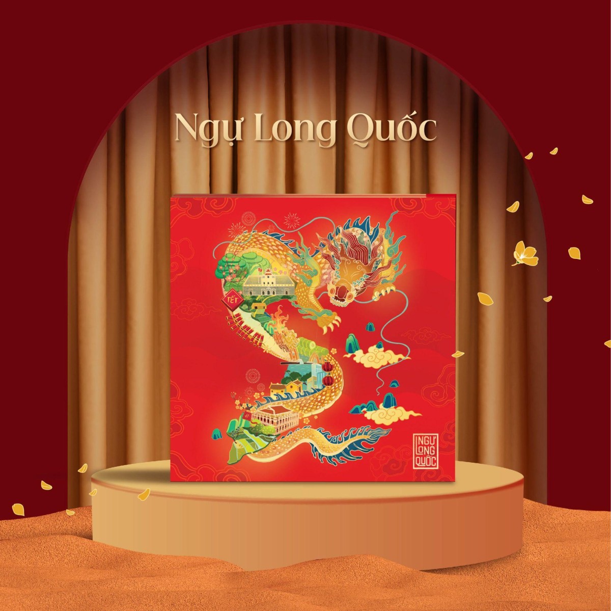 Hộp Ngự Long Quốc thiết kế bởi Printgo