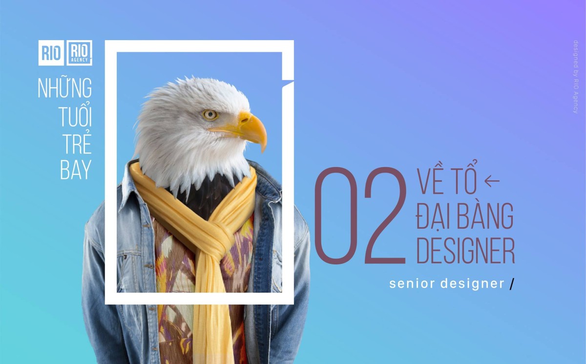 RIO: Tuyển dụng 02 senior graphic designer