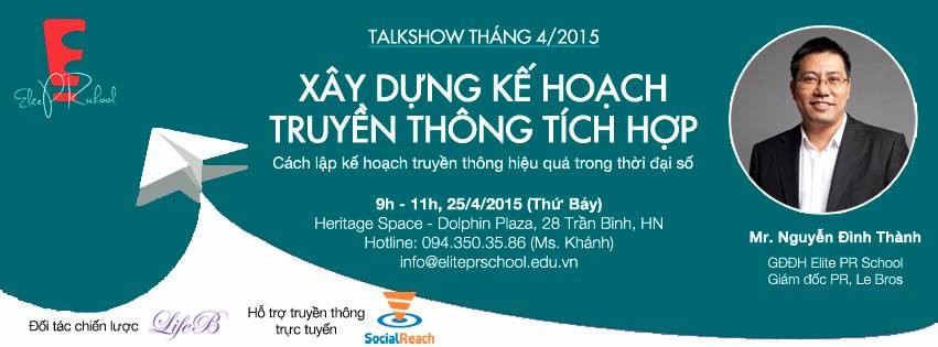 X&acirc;y dựng kế hoạch truyền th&ocirc;ng t&iacute;ch hợp