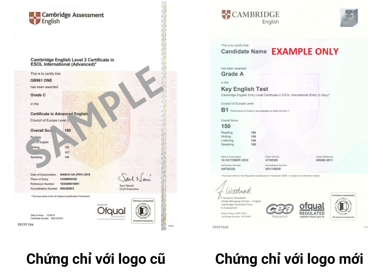 Cambridge Assessment English chính thức đổi tên thành Cambridge English