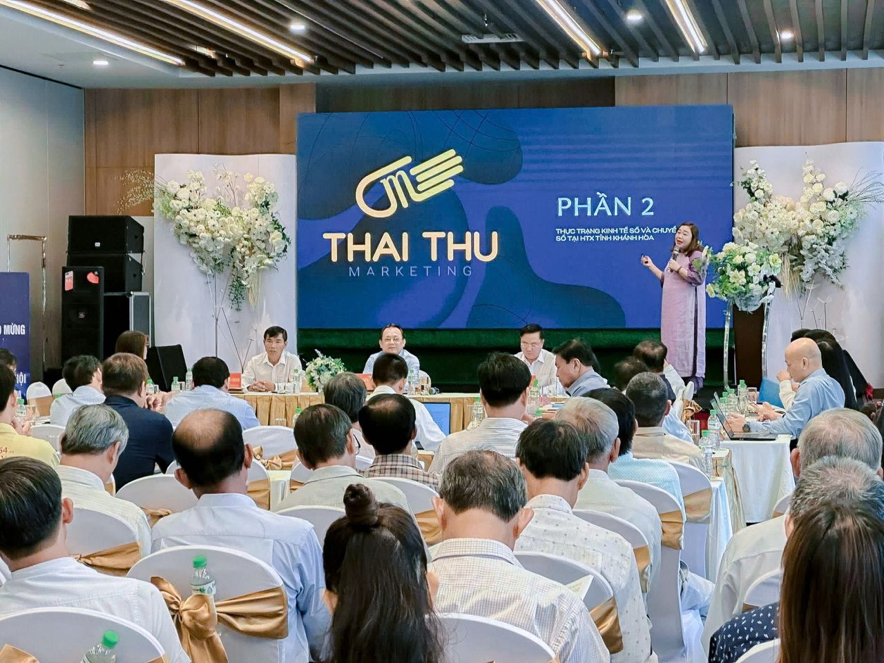 Những chia sẻ của CEO Thai Thu Marketing nhận được sự quan tâm tại hội thảo khoa học cấp tỉnh Khánh Hòa
