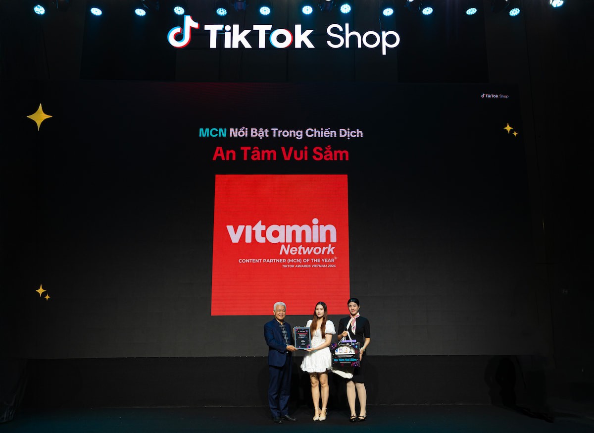 Vitamin Network được vinh danh là Mạng lưới đối tác đa kênh (MCN) có đóng góp nổi bật cho chiến dịch.