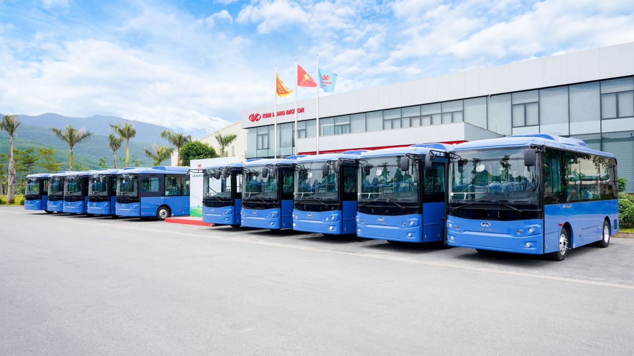 Kim Long Motor tiên phong chuẩn mực mới cho xe buýt điện đô thị Việt Nam