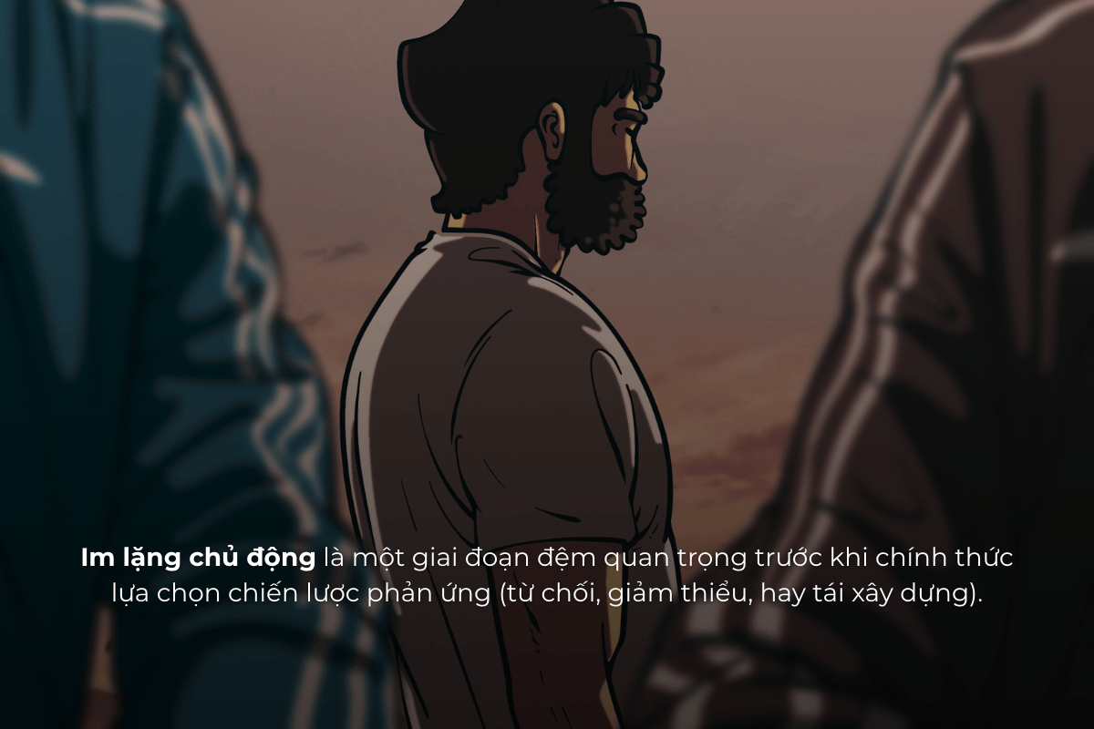 Im lặng là chiến lược – Lựa chọn của người hiểu nghề, hiểu đời và hiểu mình