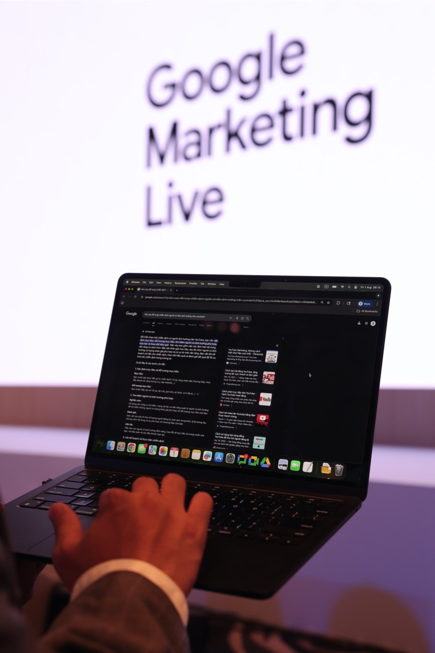 Google Marketing Live Việt Nam: Ra mắt các công cụ tiếp thị tích hợp AI, khai phá cơ hội mới cho doanh nghiệp Việt