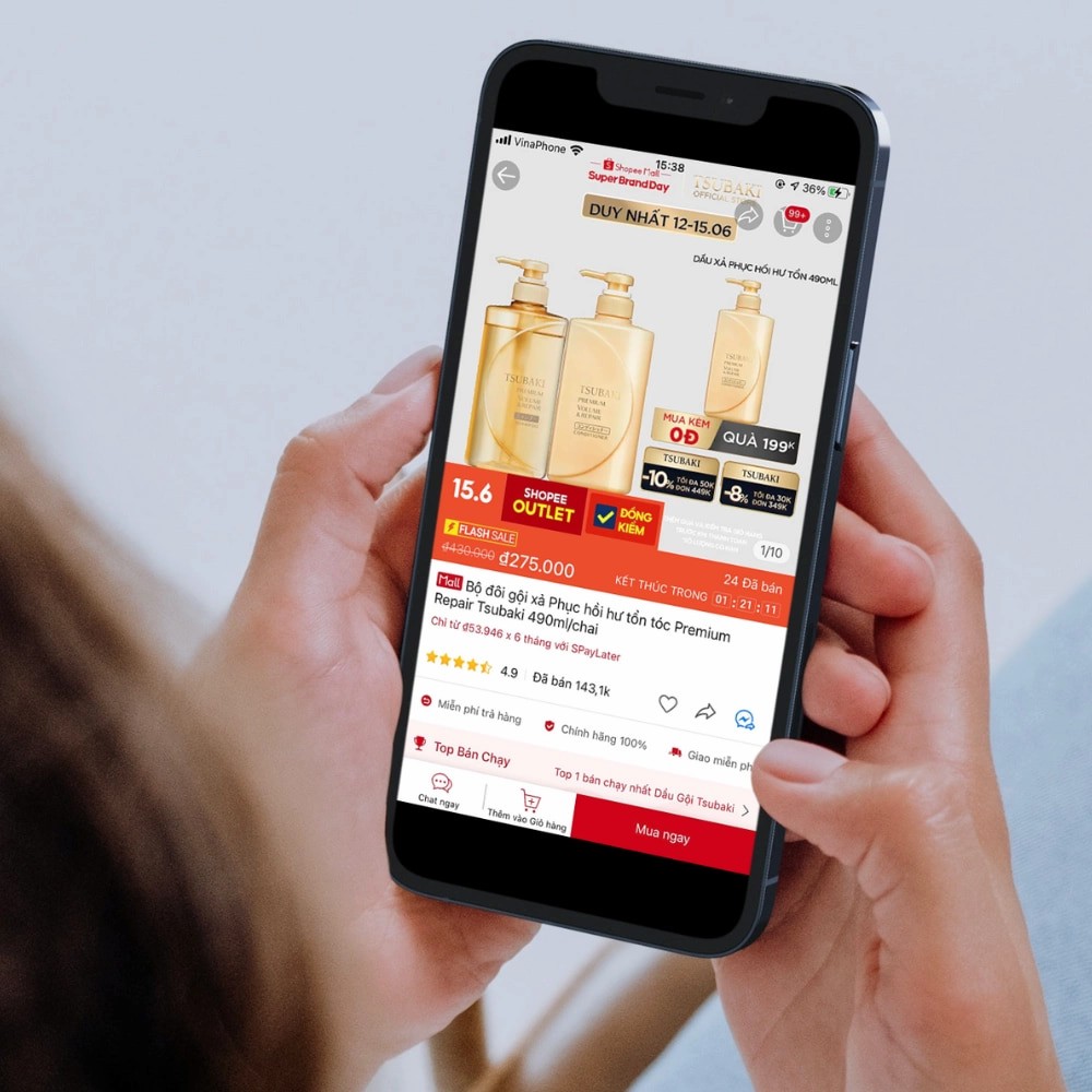 Các nhãn hàng lớn thường phân phối sản phẩm trên tất cả các kênh từ online đến offline, từ kênh bán hàng truyền thống (GT) đến kênh hiện đại (MT).