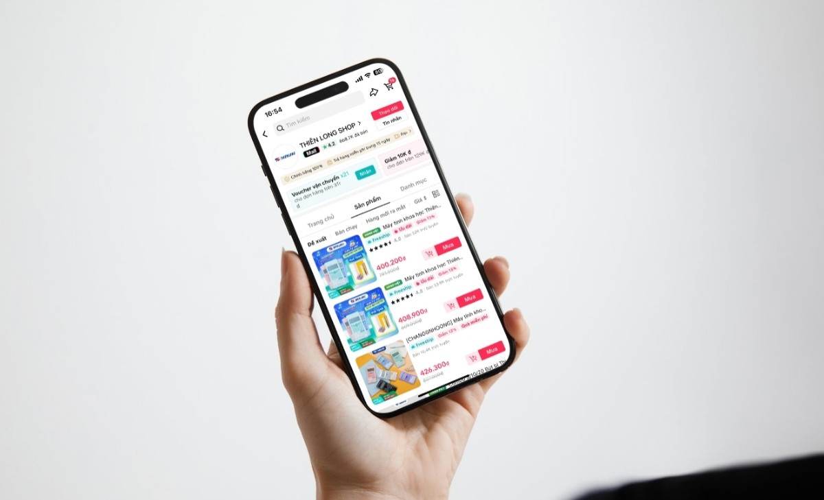 Thiên Long và câu chuyện chuyển mình thành công trên TikTok Shop