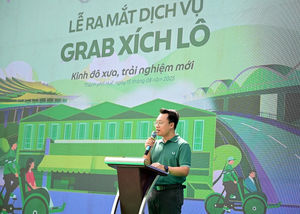 Grab ra mắt dịch vụ Grab xích lô độc đáo, nâng tầm trải nghiệm du lịch Huế