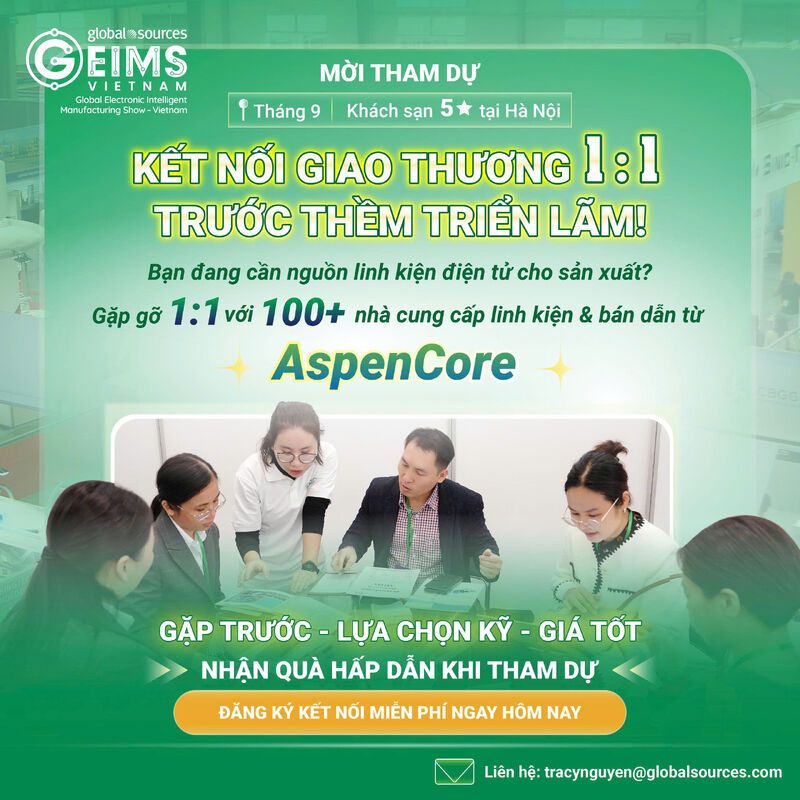 [Event] [Th&aacute;ng 9] Thư mời tham gia Kết nối giao thương trước triển l&atilde;m