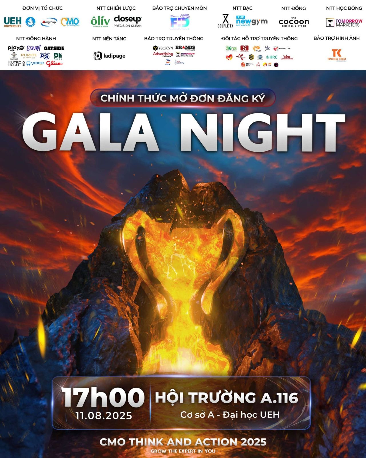 Mời tham dự Gala Night cuộc thi CMO Think And Action 2025