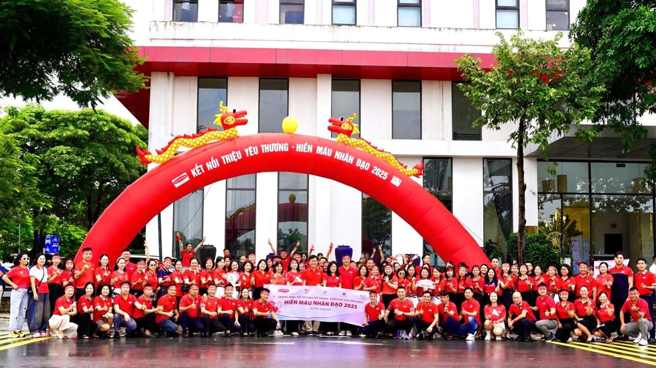 Dai-ichi Life Việt Nam phát động Chương trình Hiến máu nhân đạo 2025 tại tỉnh Phú Thọ