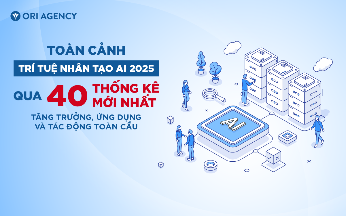 Toàn cảnh Trí tuệ nhân tạo qua 40 Thống kê mới nhất: Tăng trưởng, ứng dụng, tác động toàn cầu