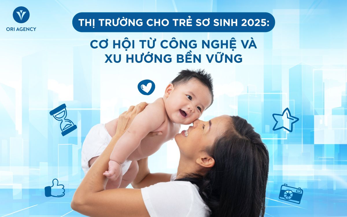 Thị trường cho trẻ sơ sinh 2025: Cơ hội từ công nghệ và xu hướng bền vững