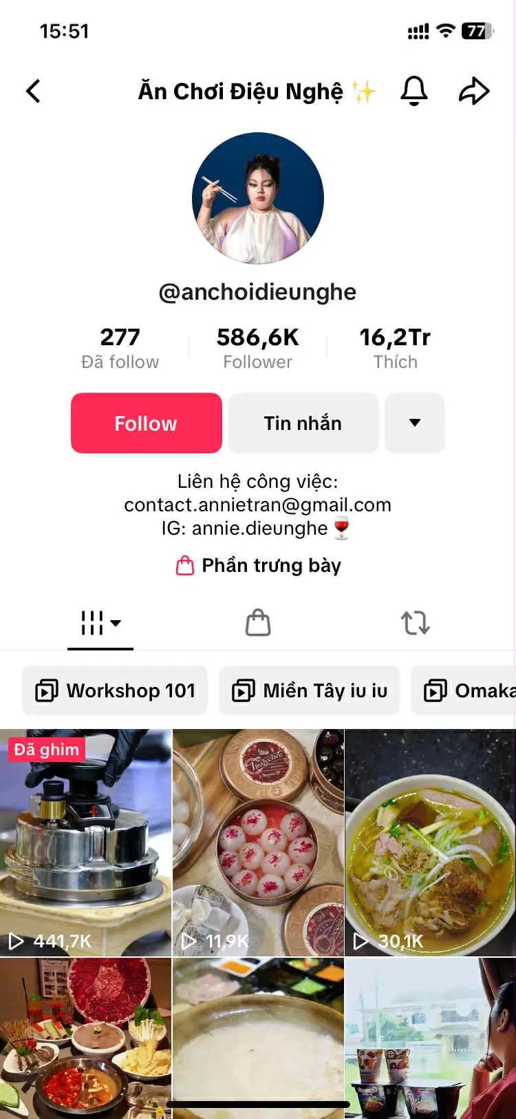 Một số influencer ẩm thực nổi bật tại các địa phương Việt Nam