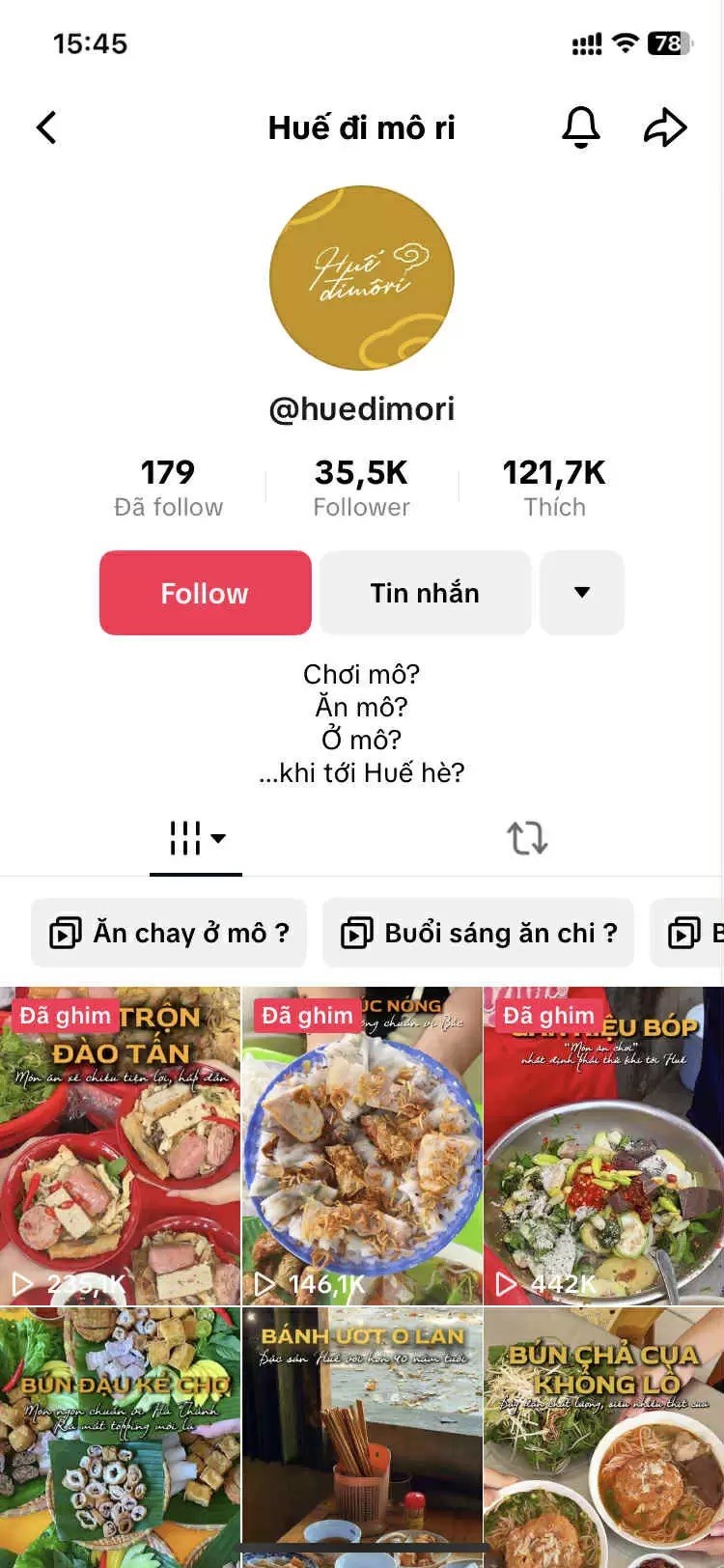 Một số influencer ẩm thực nổi bật tại các địa phương Việt Nam