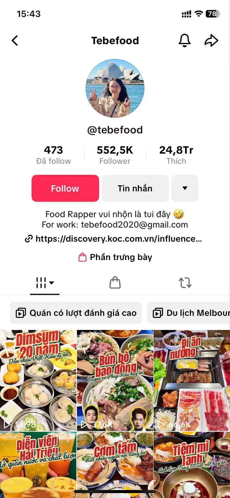 Một số influencer ẩm thực nổi bật tại các địa phương Việt Nam