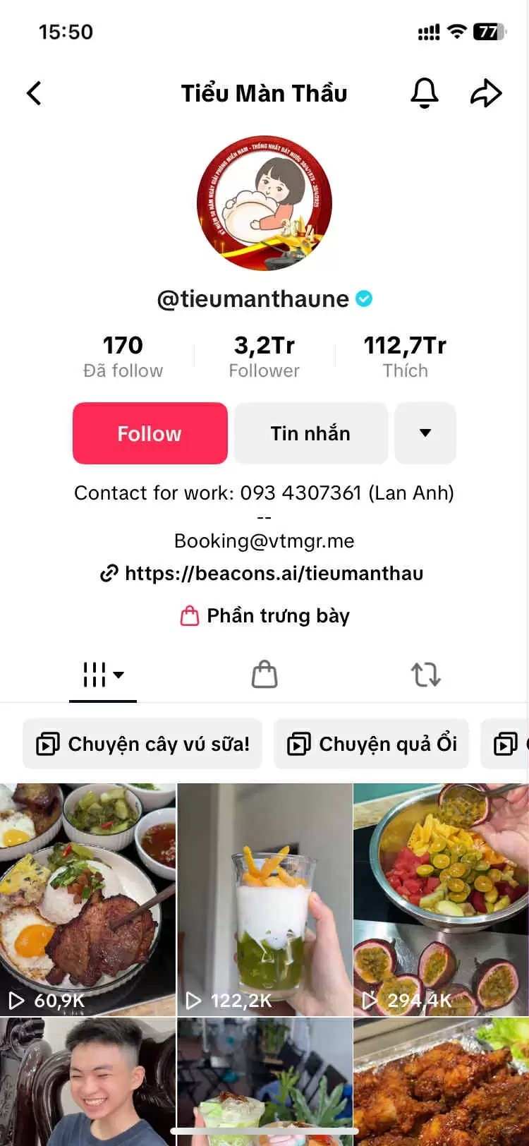 Một số influencer ẩm thực nổi bật tại các địa phương Việt Nam