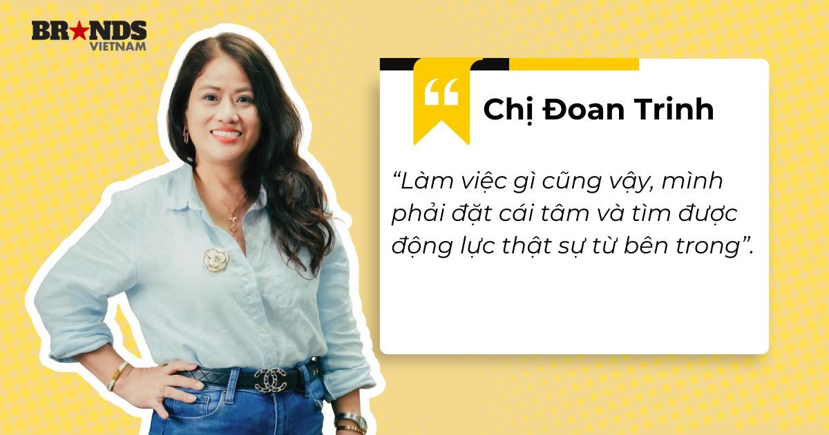 Cần phải đặt cái tâm và tìm được động lực thật sự từ bên trong.