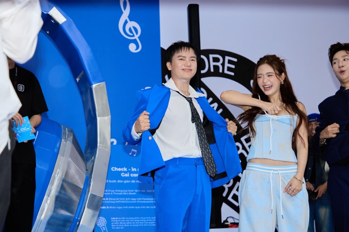 Facebook và Threads mang không gian trải nghiệm đến concert “Anh trai vượt ngàn chông gai”