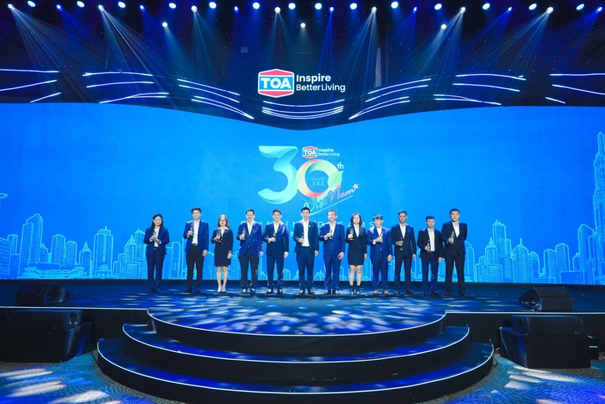 Sơn TOA Việt Nam kể câu chuyện 30 năm “Sơn ước mơ, Dựng tương lai”