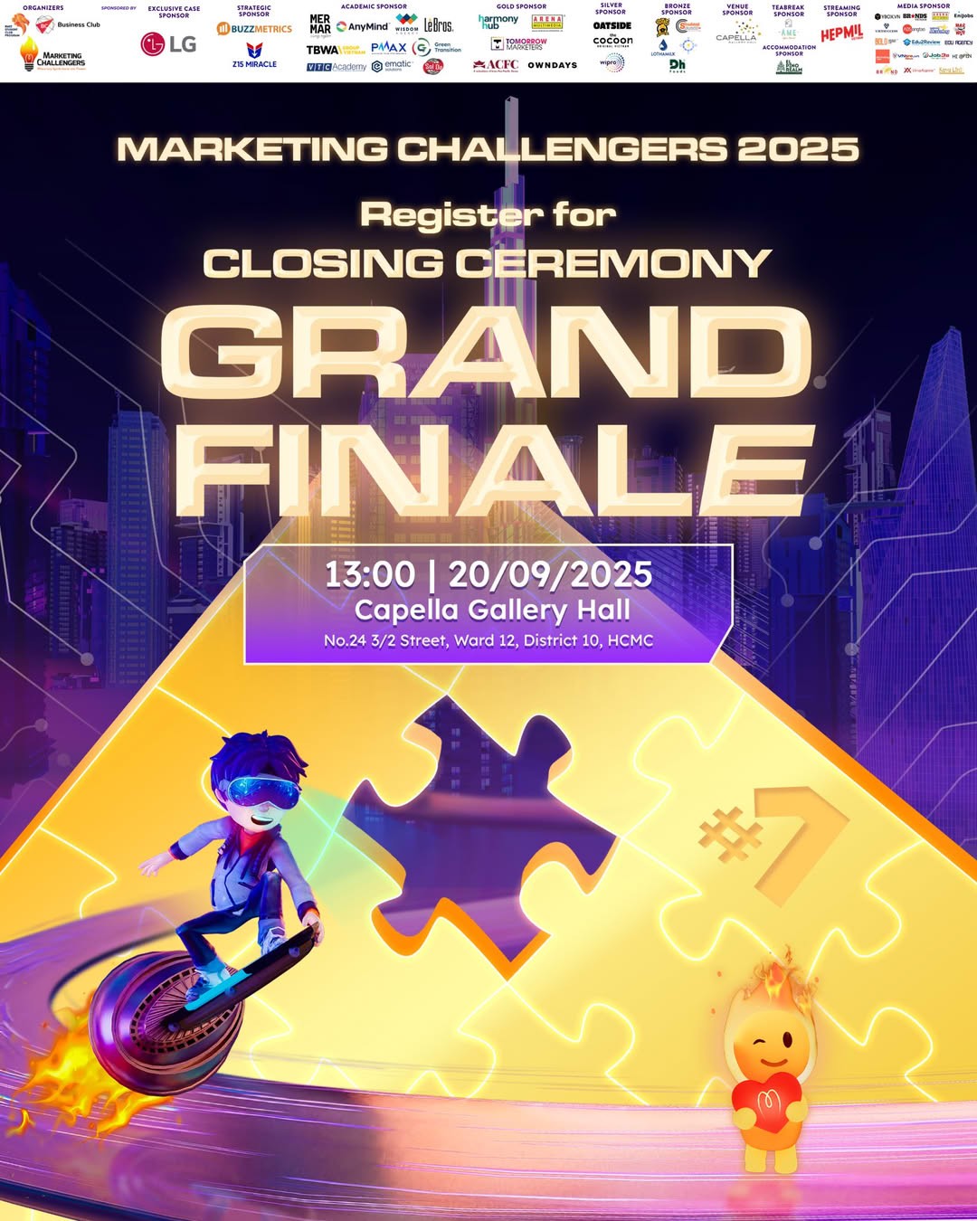 Marketing Challengers mùa 13 chính thức mở đơn đăng ký tham dự Lễ Chung kết