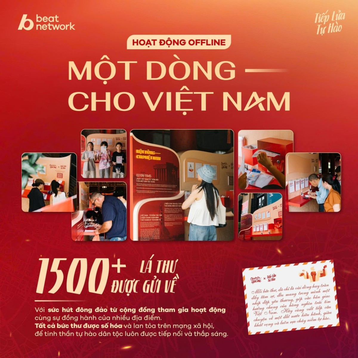 Cùng triệu trái tim Việt Nam “Tiếp lửa tự hào”
