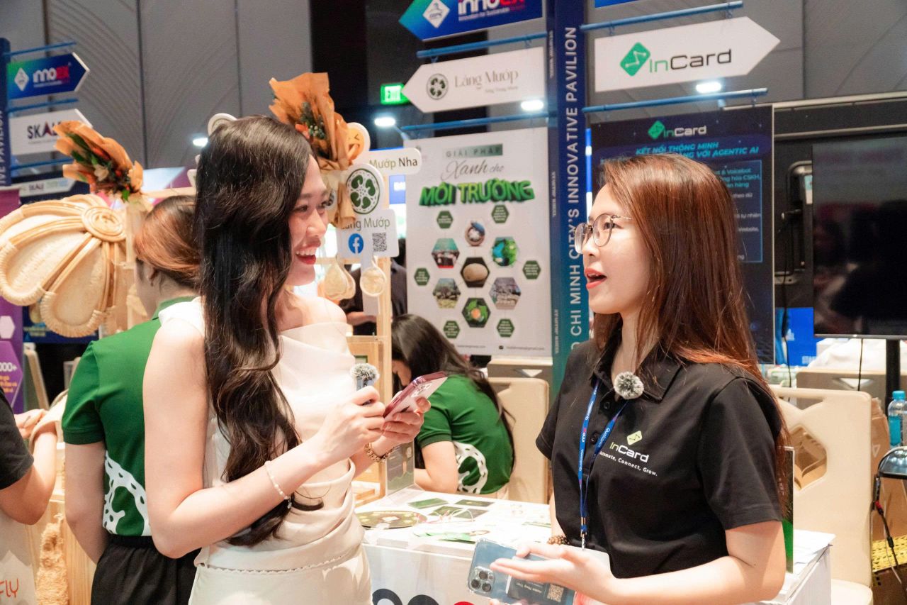 Giải ph&aacute;p AI cho tăng trưởng v&agrave; chốt sale của InCard tại InnoEx 2025