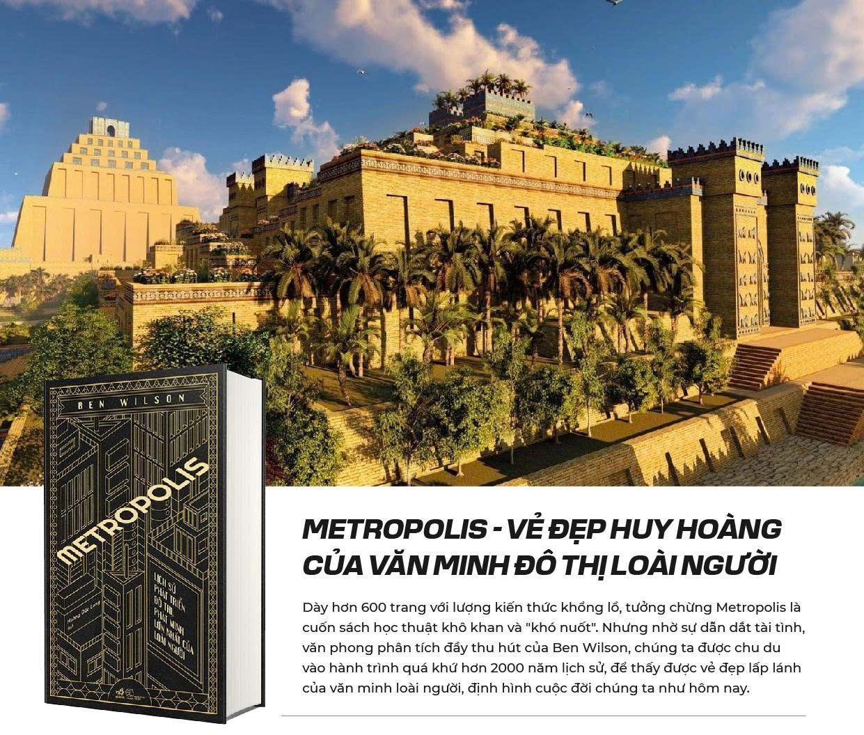 Quyển sách tôi yêu: “Metropolis” – Vẻ đẹp huy hoàng của văn minh đô thị loài người