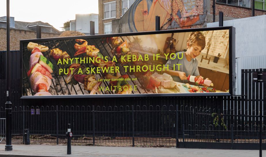 Khi cả mùa hè được “xiên” lên Billboard qua chiến dịch “Let Your Summer Side Out” của Waitrose