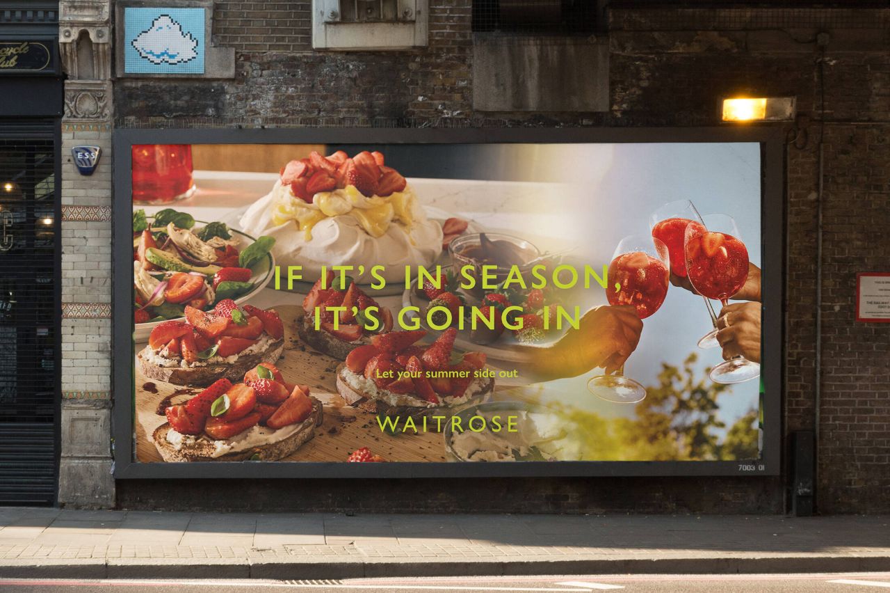 Khi cả mùa hè được “xiên” lên Billboard qua chiến dịch “Let Your Summer Side Out” của Waitrose
